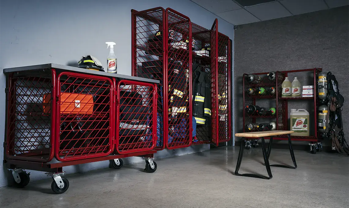 Ready Rack Red Rack™ Storage and Organization featuring Decon Ready®