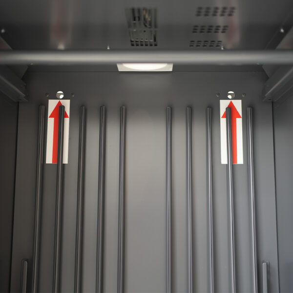 Vortex Drying Cabinet - 2-Gear - VDC2 - Hanger Racks Up