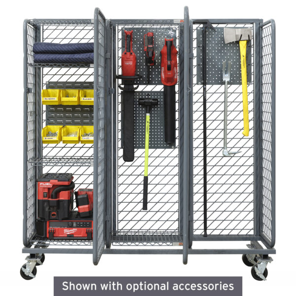 Mobile Tool Storage System - Shown With Optional Accessories