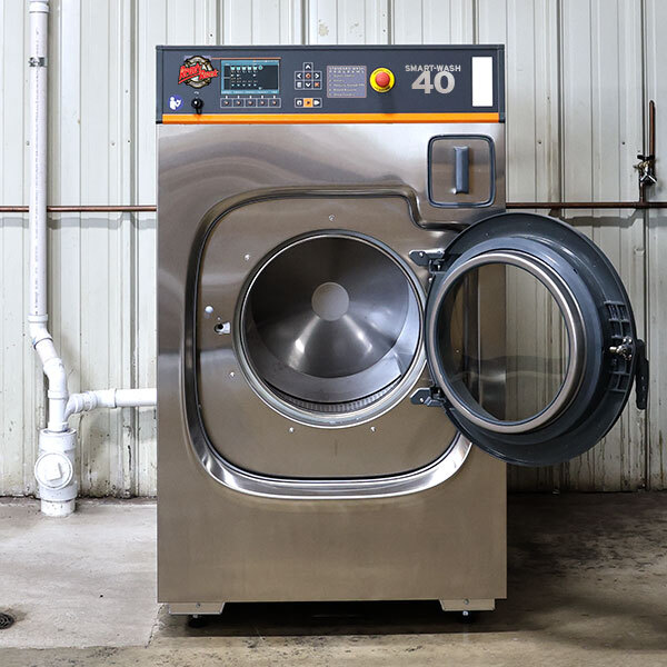 Ready Rack Smart-Wash 40 featuring stainless steel tub door open