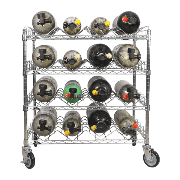 SCBA Mobile Bottle Carts